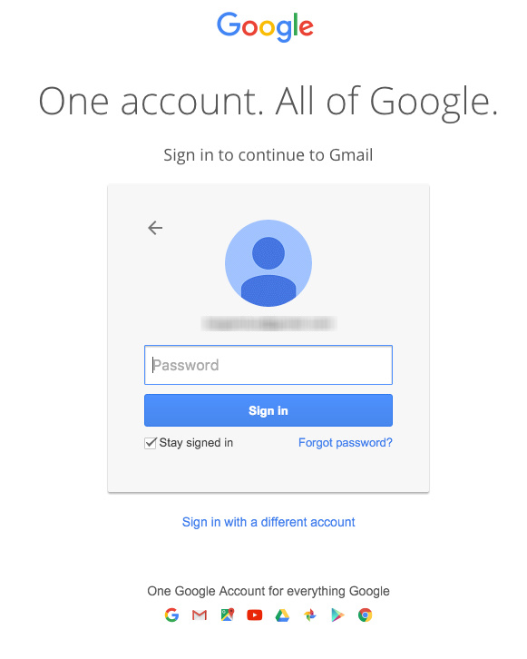 Sign in Gmail Account