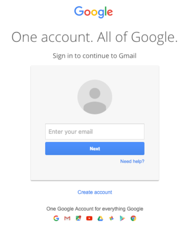 google login