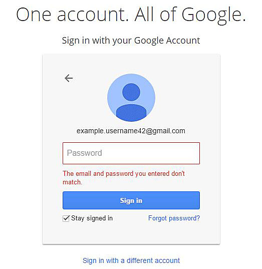 How To Login Gmail If I My Password