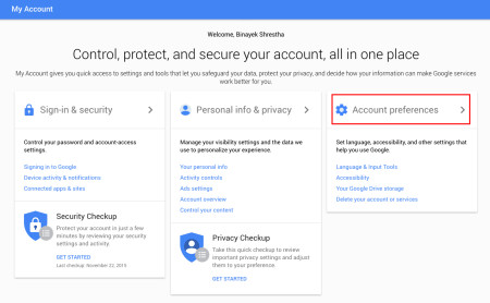 How to delete Gmail Account