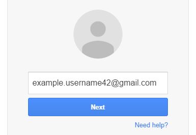 google mail login