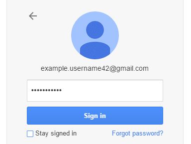 Gmail Sign